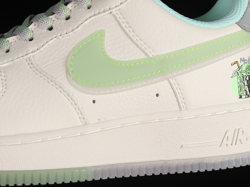 Air Force 1 Low Lv8 Double Swoosh White/Blue/Green 25