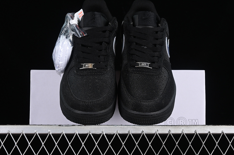 Nike Air Force 1 '07 Low Black/Silver 15