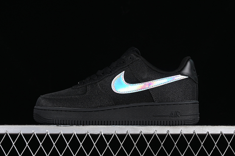 Nike Air Force 1 '07 Low Black/Silver 25