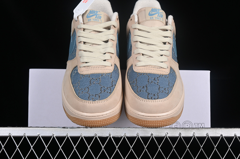 Nike Air Force 1 '07 Low Brown/Blue 13