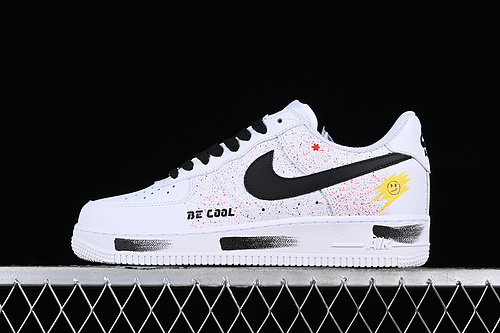 Nike Air Force 1 '07 Low White/Black/Grey/Red/Yellow 7