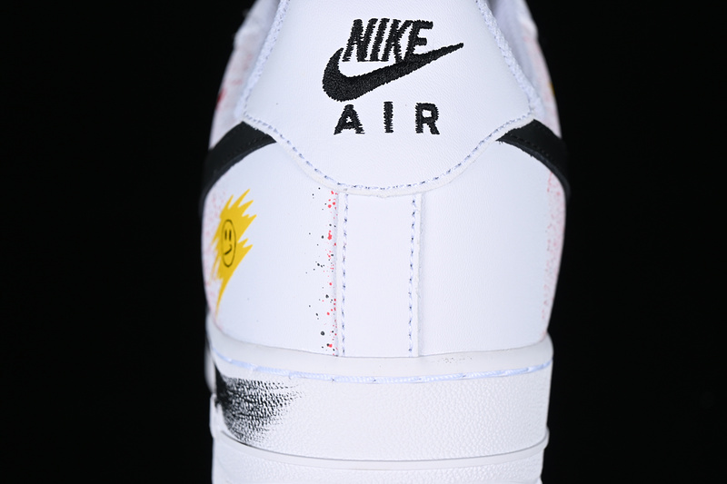 Nike Air Force 1 '07 Low White/Black/Grey/Red/Yellow 29