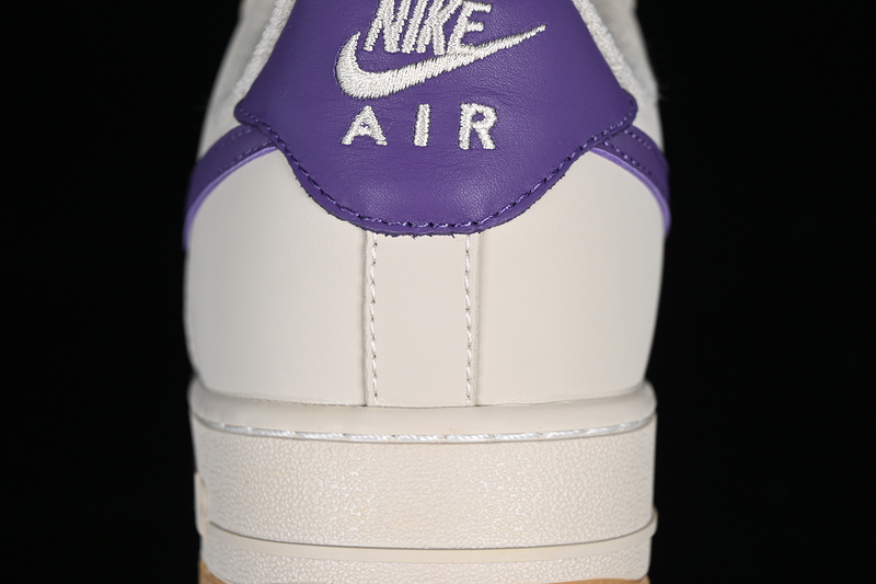 Nike Air Force 1 '07 Low White/Black/Purple 19