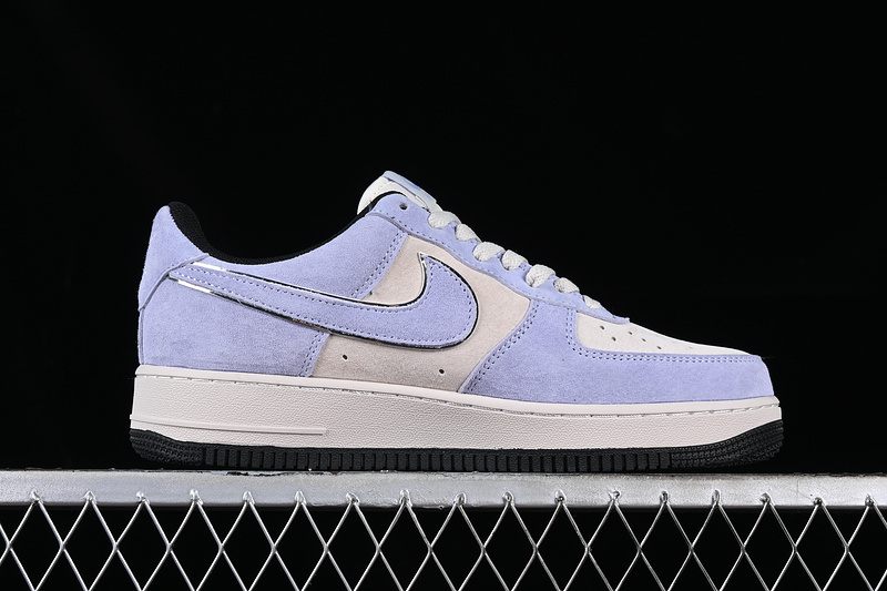 Nike Air Force 1 '07 Low White/Grey/Purple/Silver 3