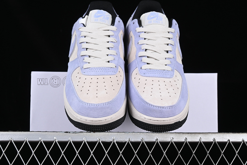 Nike Air Force 1 '07 Low White/Grey/Purple/Silver 19