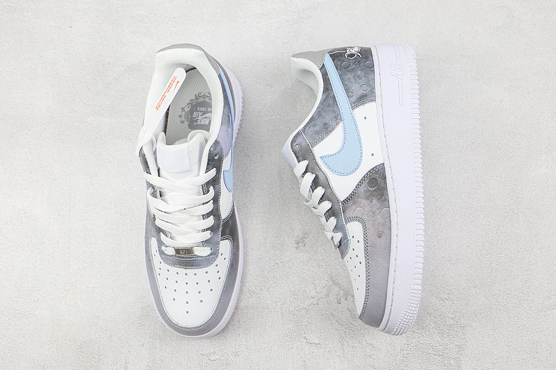 Air Force 1 Low 07 White/Grey/Light Blue 3