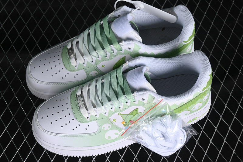 Doraemon Nike Air Force 1 '07 Low White/Green 7