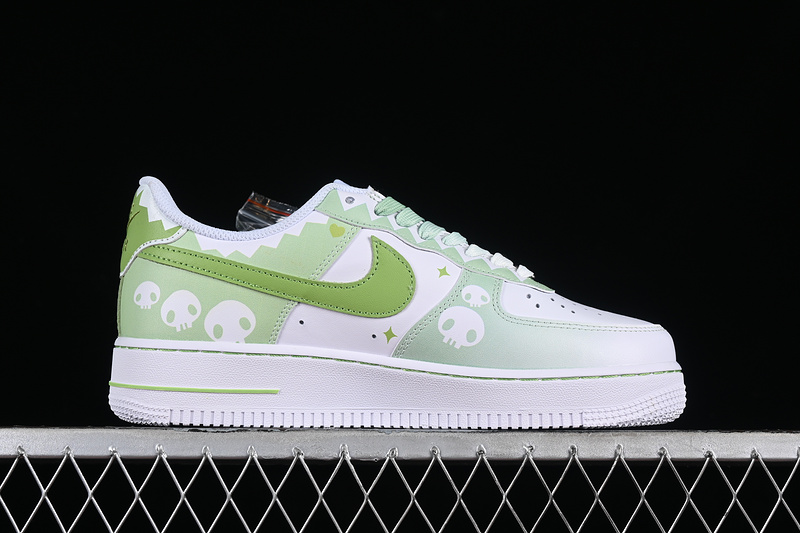 Doraemon Nike Air Force 1 '07 Low White/Green 9