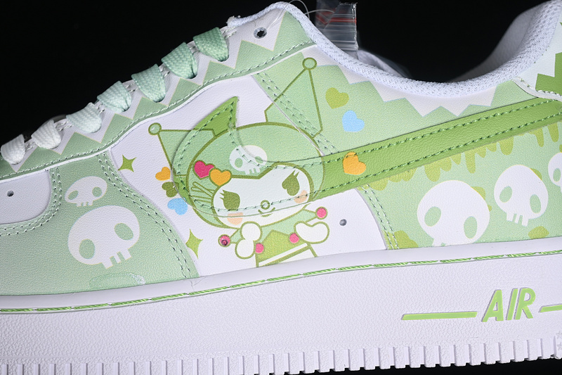 Doraemon Nike Air Force 1 '07 Low White/Green 15