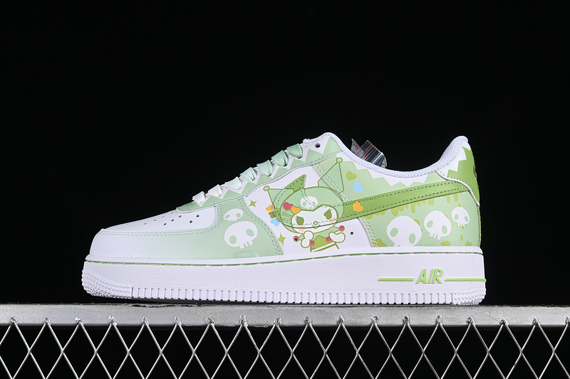 Doraemon Nike Air Force 1 '07 Low White/Green 27