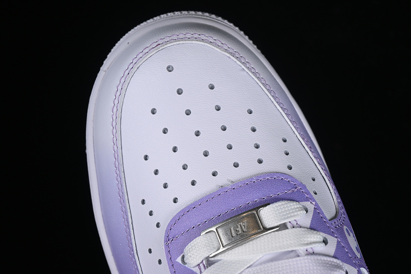 Doraemon Nike Air Force 1 '07 Low White/Purple 5