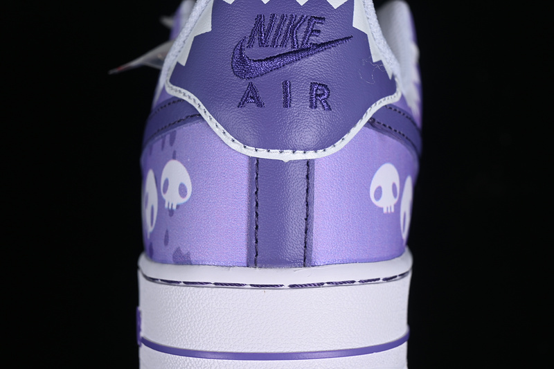 Doraemon Nike Air Force 1 '07 Low White/Purple 11