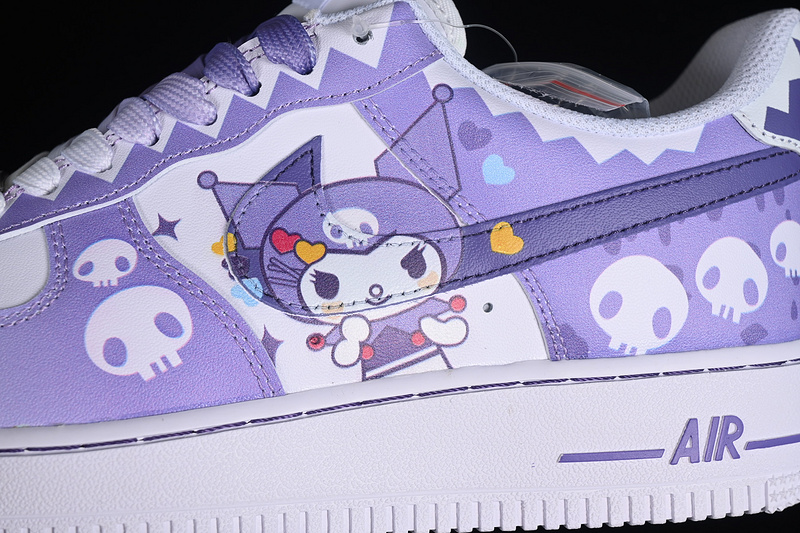 Doraemon Nike Air Force 1 '07 Low White/Purple 13