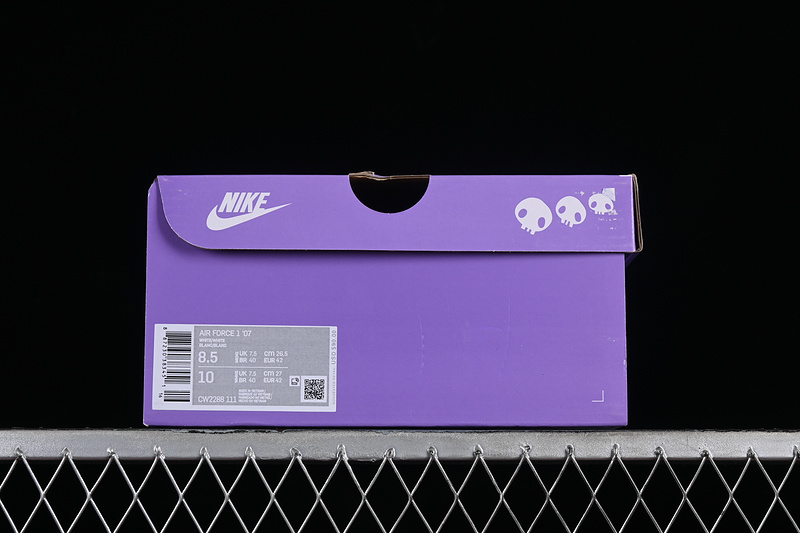 Doraemon Nike Air Force 1 '07 Low White/Purple 25