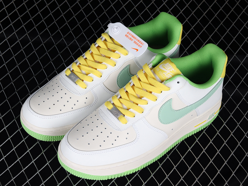 Air Force 1 Low 07 Lv8 2 White/Green/Yellow 15