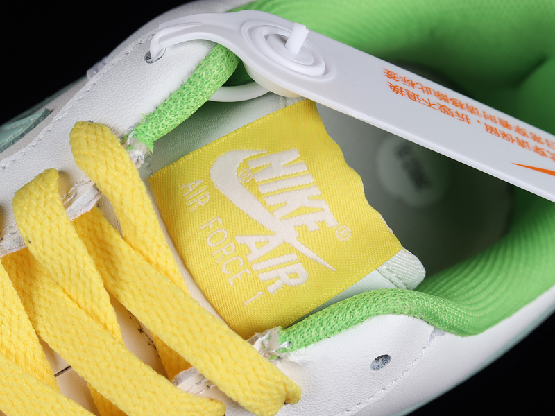 Air Force 1 Low 07 Lv8 2 White/Green/Yellow 21