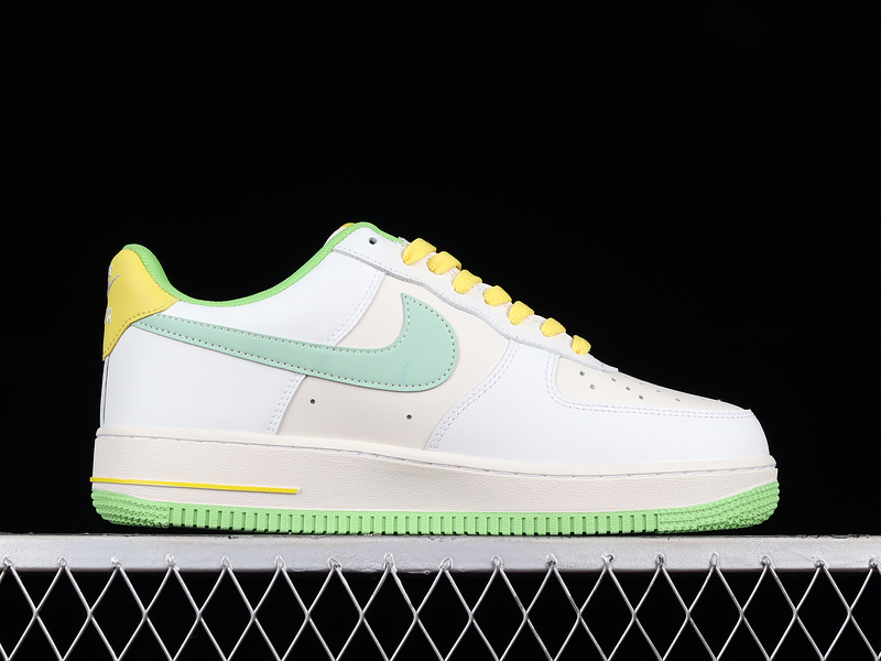 Air Force 1 Low 07 Lv8 2 White/Green/Yellow 23