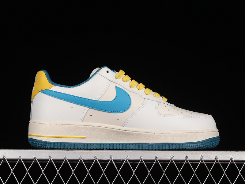 Air Force 1 Low 07 Off White/Blue/Yellow 5