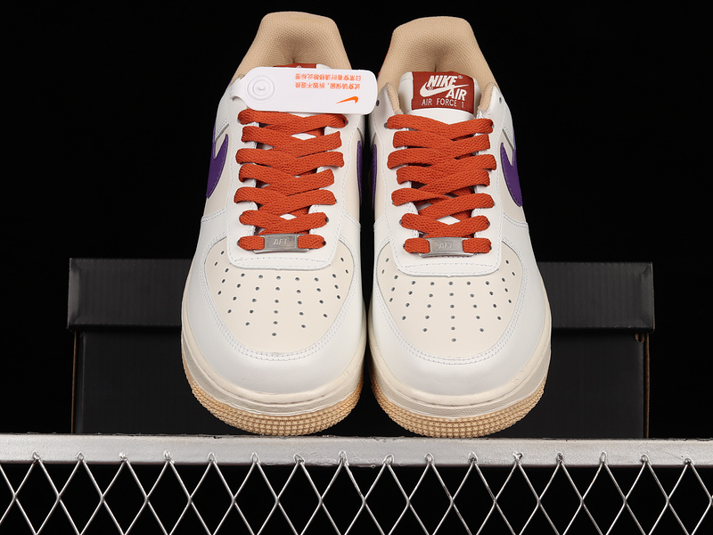 Air Force 1 Low 07 Beige/Purple/Orange 7