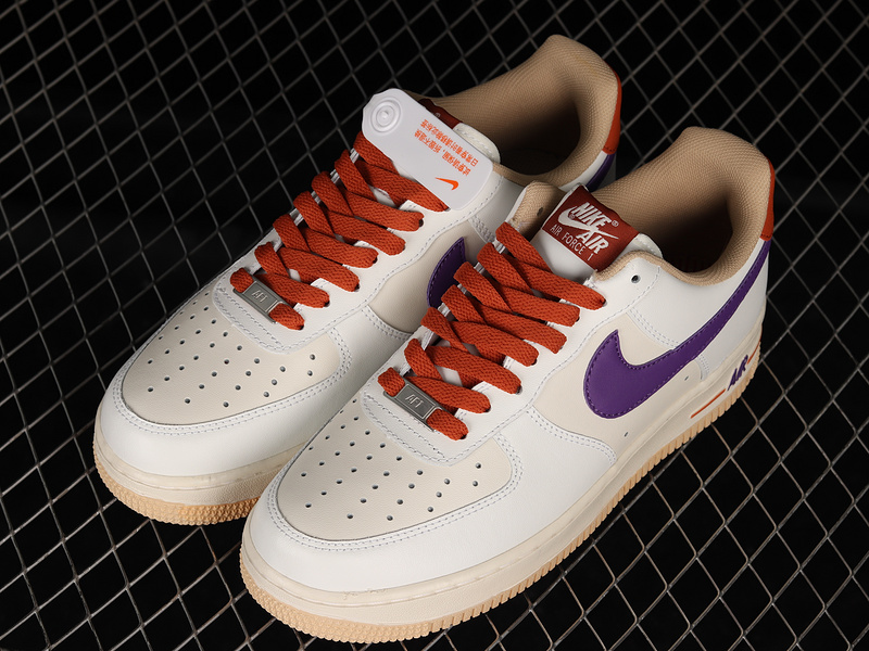 Air Force 1 Low 07 Beige/Purple/Orange 19