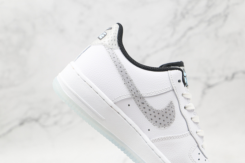 Air Force 1 Low Lv8 Ksa Gs White/White/Glacier Blue 7