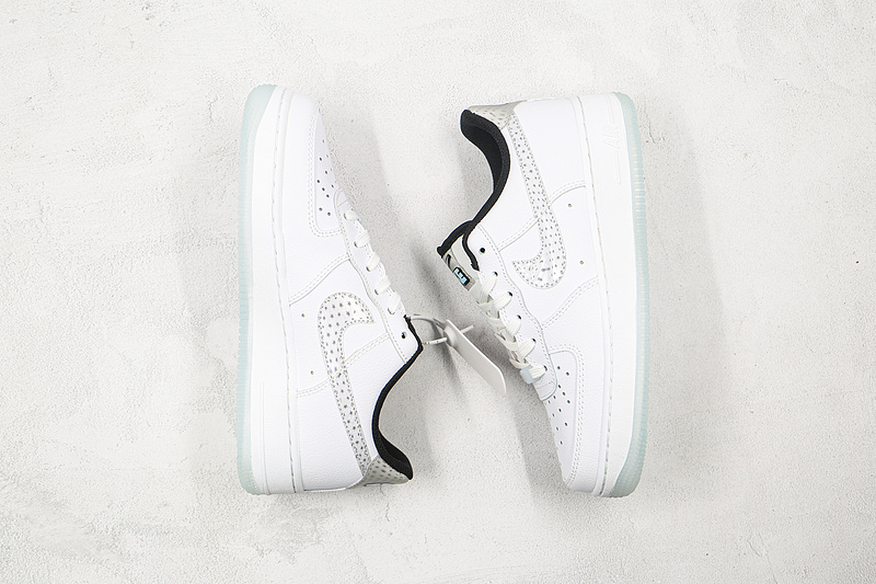 Air Force 1 Low Lv8 Ksa Gs White/White/Glacier Blue 9