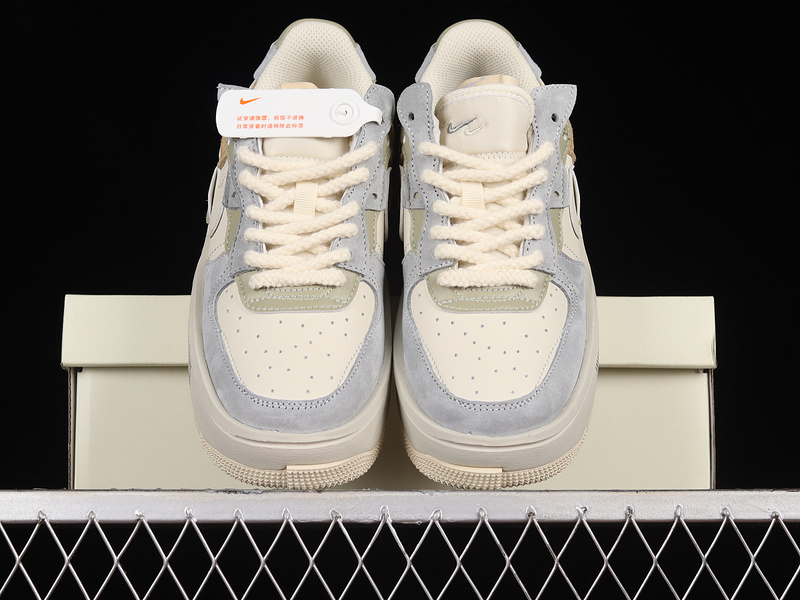 Air Force 1 Fontanka Beige/Light Grey/Yellow 9