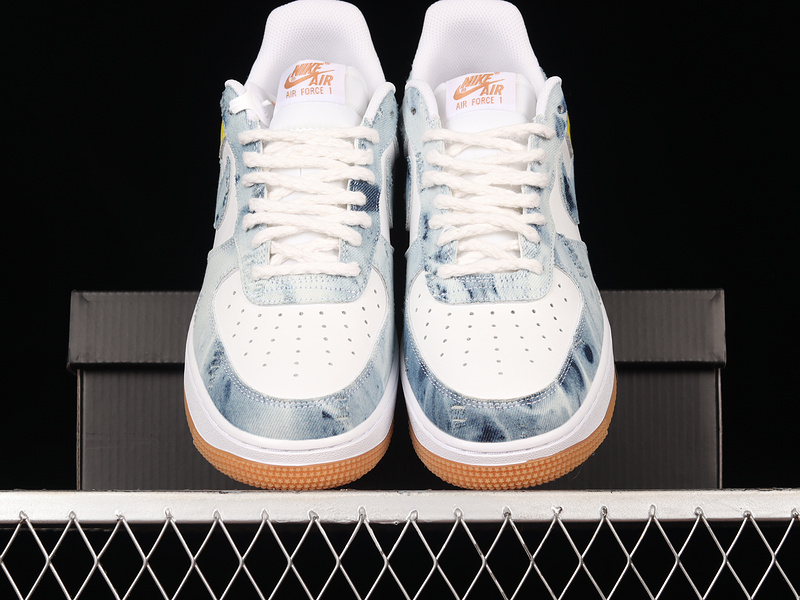 Air Force 1 Low 07 Denim Blue/White/Gum 21