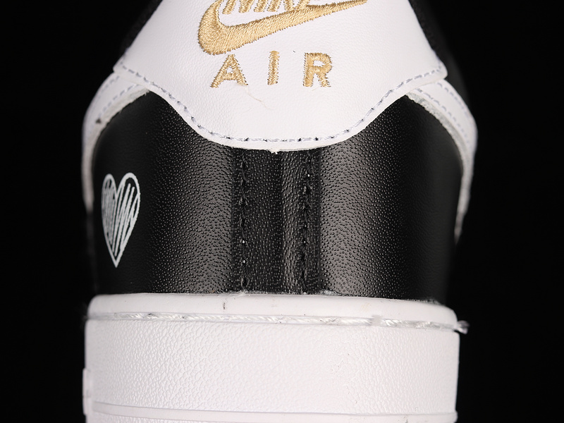 Air Force 1 Low 07 Black/White/Black/Black 13