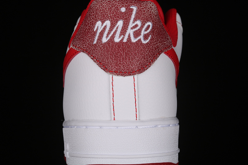 Air Force 1 Low First Use White/Whitte/Red 19