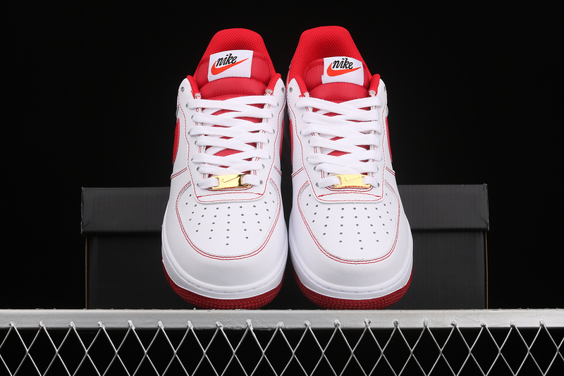 Air Force 1 Low First Use White/Whitte/Red 33