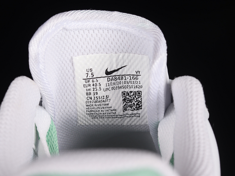 Air Force 1 Low 07 Lv8 White/Green/Black 9