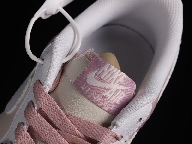 Nike Air Force 1 '07 Low White/Pink/Brown 9