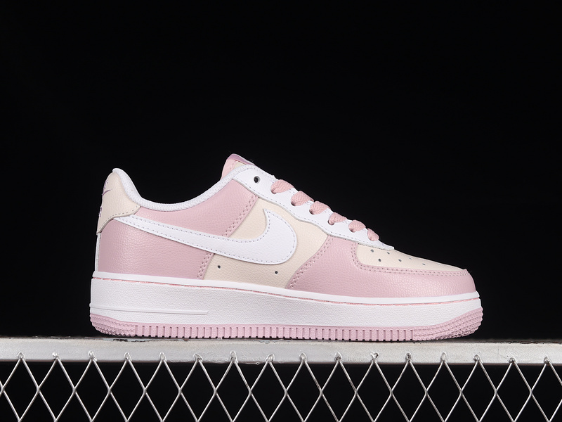 Nike Air Force 1 '07 Low White/Pink/Brown 13