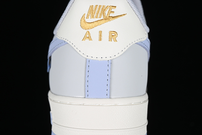 Nike Air Force 1 '07 Low White/Blue/Grey/Yellow 7