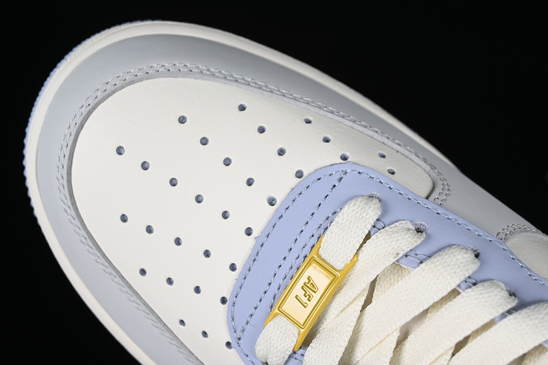 Nike Air Force 1 '07 Low White/Blue/Grey/Yellow 17