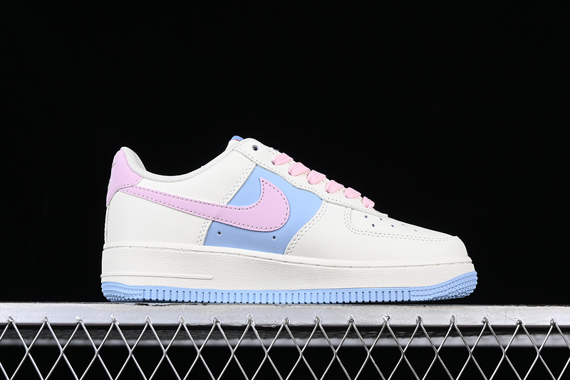 Nike Air Force 1 '07 Low Pink/Blue/White 3