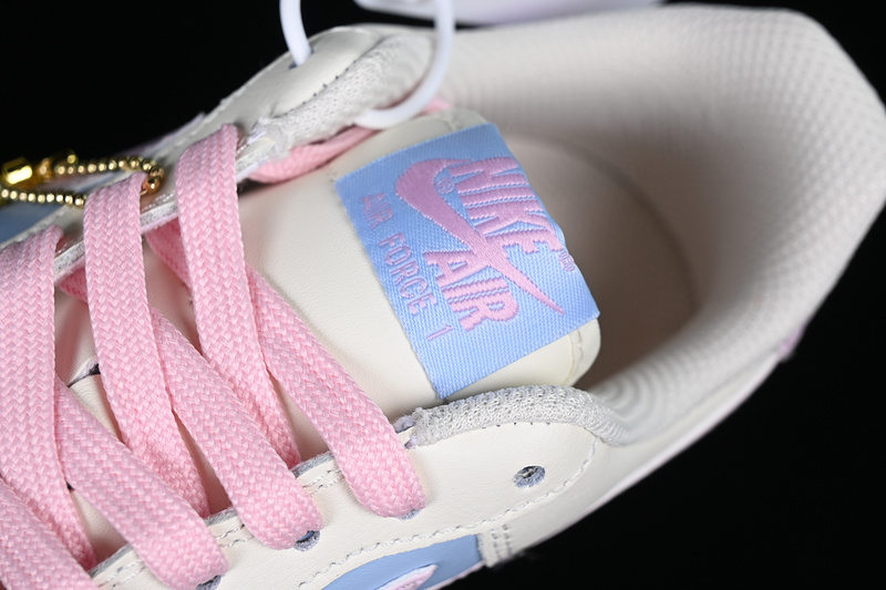 Nike Air Force 1 '07 Low Pink/Blue/White 9