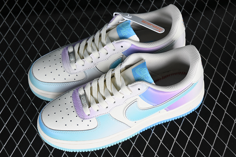 Nike Air Force 1 '07 Low White/Blue/Purple 13