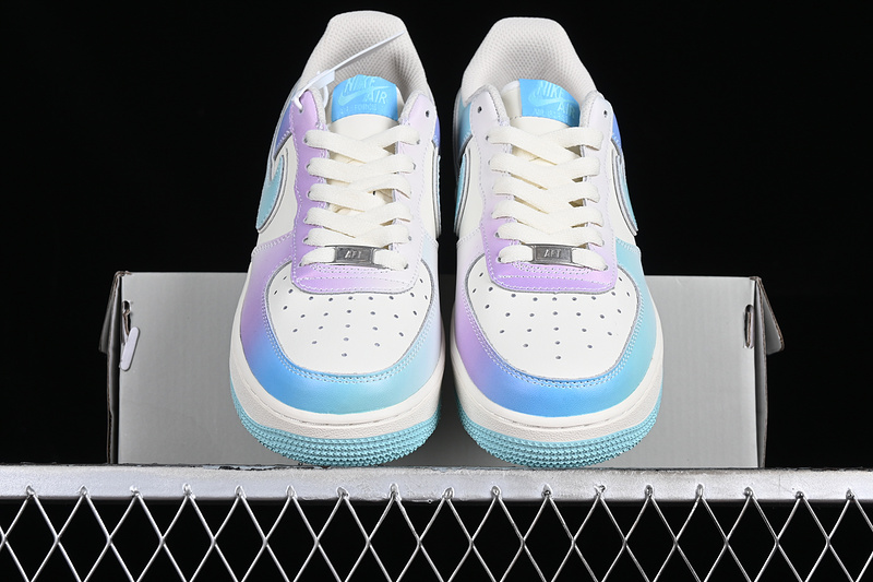 Nike Air Force 1 '07 Low White/Blue/Purple 27