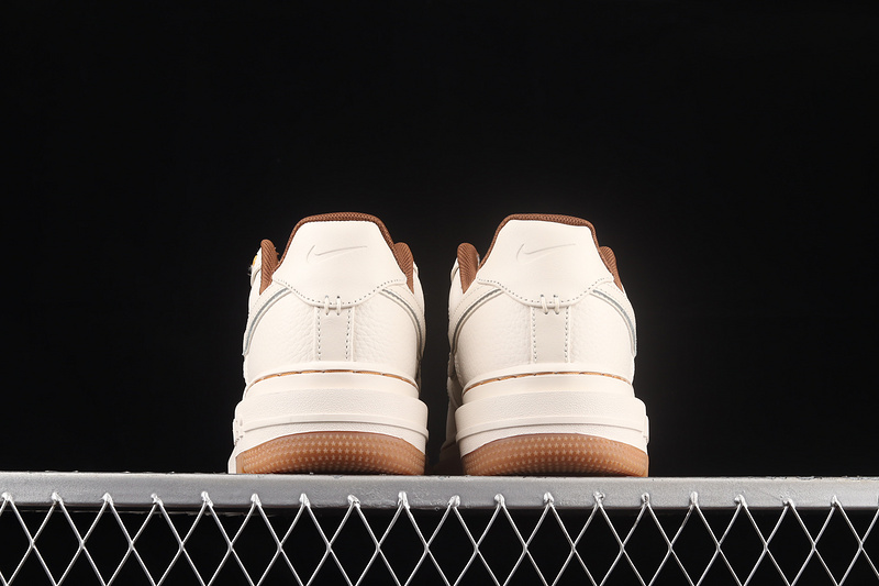 Air Force 1 Luxe Pecan Pearl White/Pecan/Gum Yellow/Pale Ivory 15