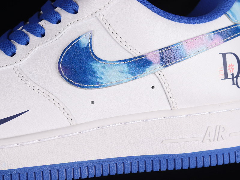 Di*Or X Air Force 1 Low 07 White/Dark Blue 23