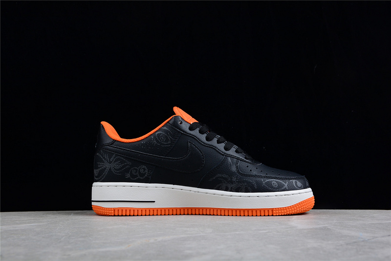 Air Force 1 Low 07 Premium Halloween Black/Starfish/Sail/Black 17