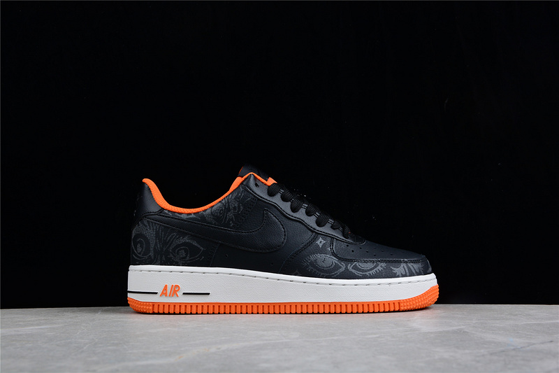 Air Force 1 Low 07 Premium Halloween Black/Starfish/Sail/Black 31