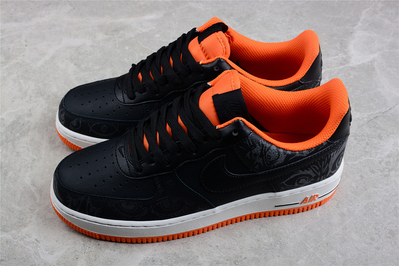 Air Force 1 Low 07 Premium Halloween Black/Starfish/Sail/Black 33