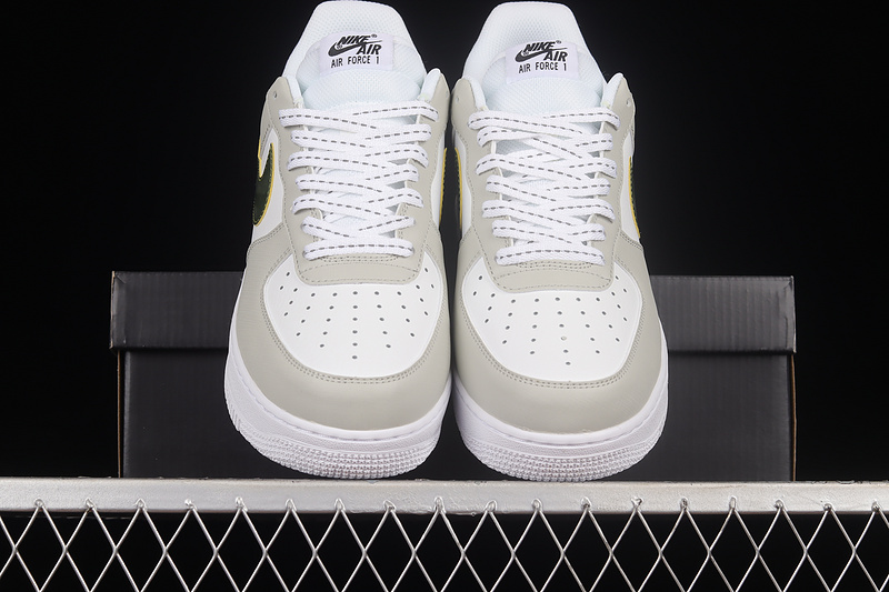 Air Force 1 Low 07 Lv8 Metallic Summit White/White/Black/Multi-Color 15