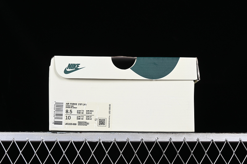 Nike Air Force 1 '07 Low White/Gold/Green 7