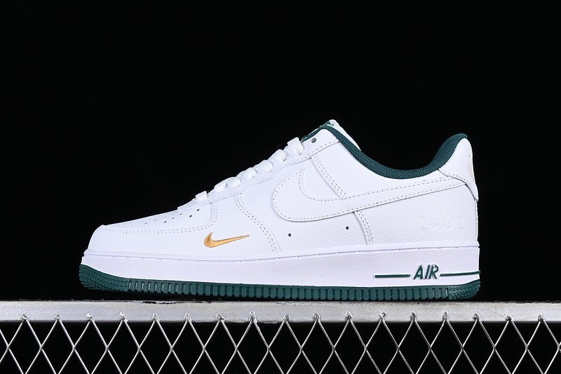 Nike Air Force 1 '07 Low White/Gold/Green 11