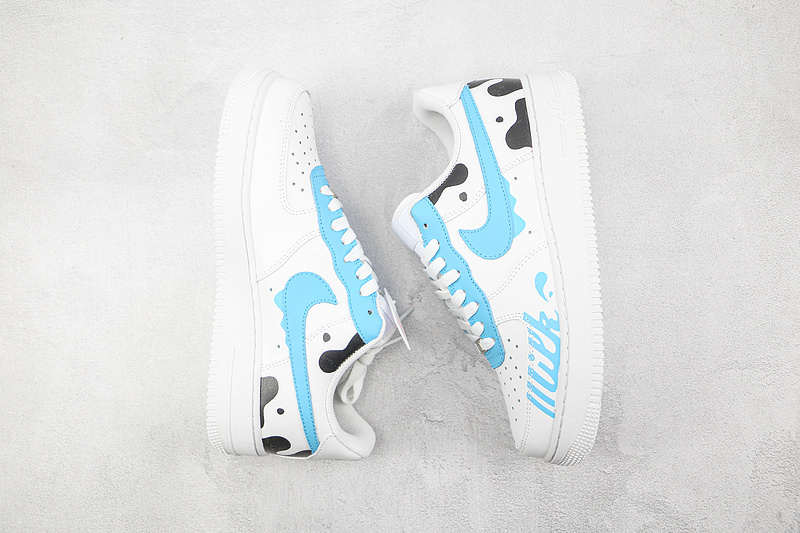 Nike Air Force 1 '07 Low Triple White/Blue/Black 15