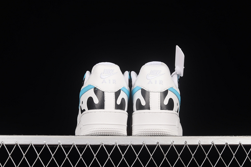 Air Force 1 Low 07 White/Black/Blue 5